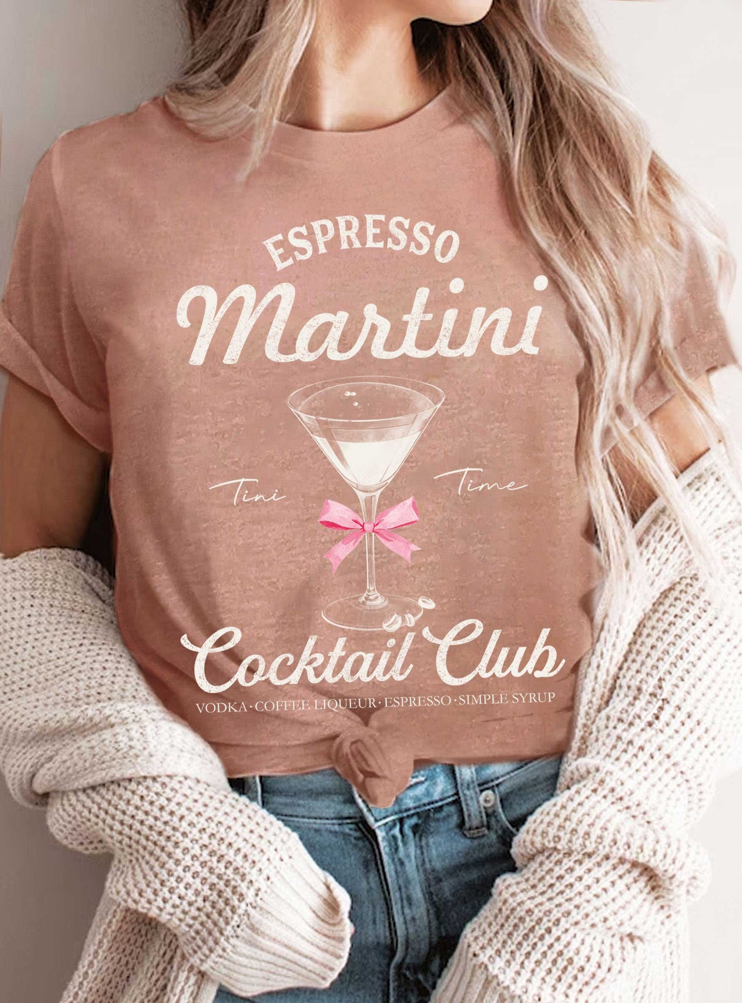 ESPRESSO MARTINI RIBBON TEE