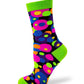 Funny Holy Shit Balls Ladies' Novelty Crew Socks