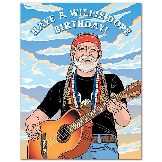 Have a Willie Dope Birthday Card