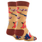 Texas Love | Men's Cotton Crew Funny Socks 9503