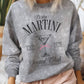 RIBBON DIRTY MARTINI MINERAL SWEATSHIRTS