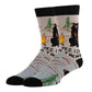 Bear Needs | Men's Funny Saying Crew Socks 23005