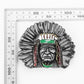 Indian Tribal Chief Head  Western Belt Buckle