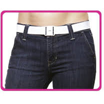 I02 Invisibelt White Stretch