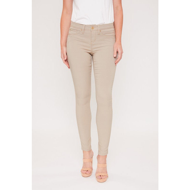 Y01 YMI STRETCH PANTS 7931  TAUPE XLARGE