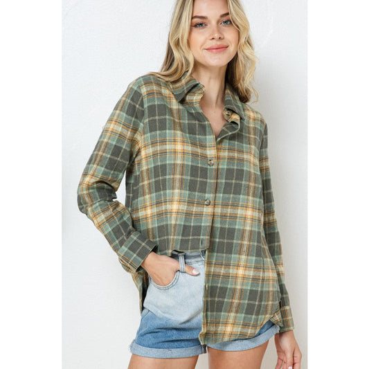 X 1352 TOP in green SMALL