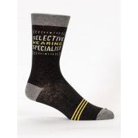 B01 Sock Z MEN'S 851 Selective Hearing