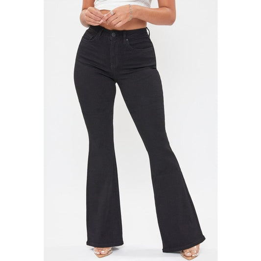 Y01 FLARE JEAN by YMI in BLACK 441 ~ 34" length SIZE 3