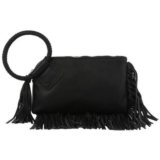 FRINGE WRISTLET PURSE ~ 13 COLORS, 0378