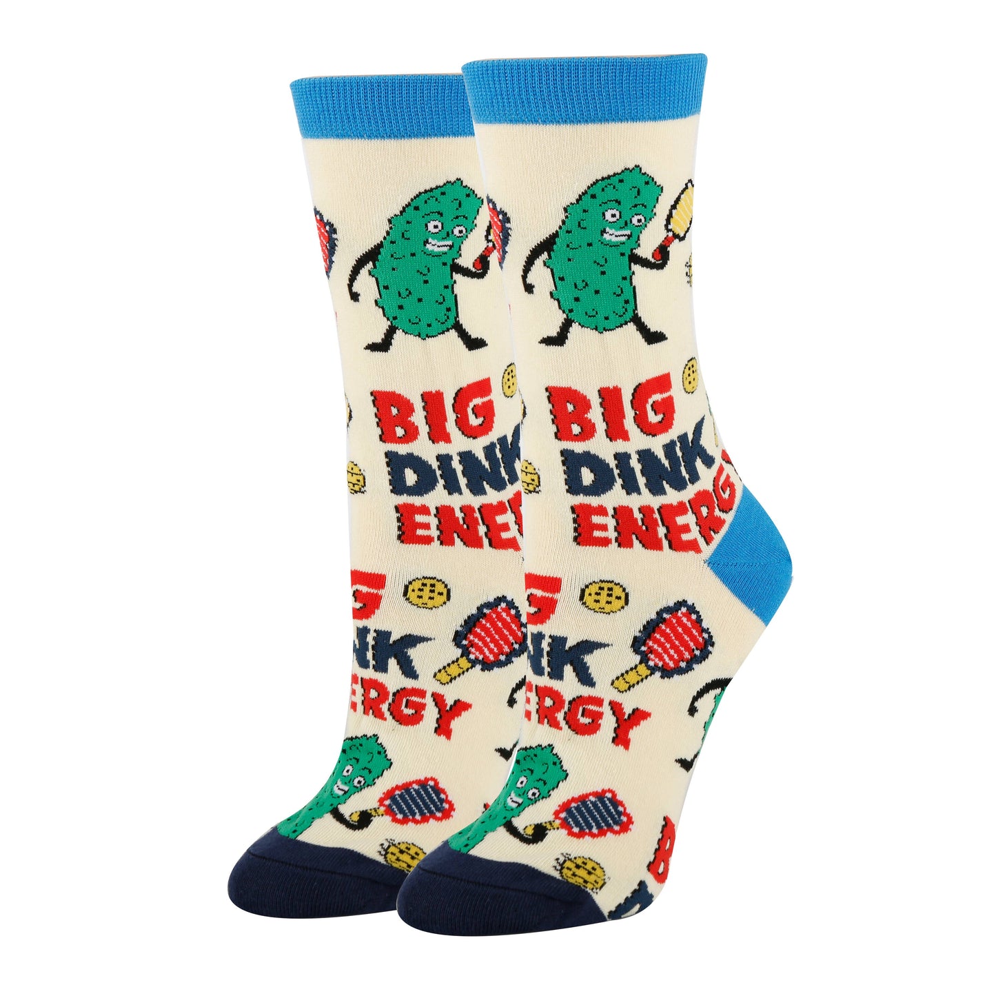 Pickel Ball | Women's Funny Novelty Crew Socks