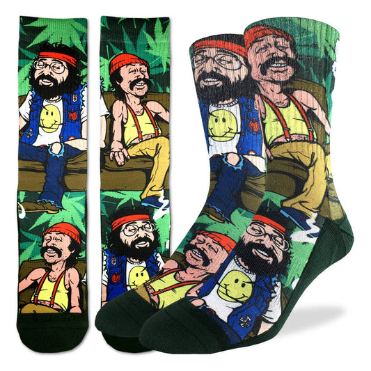 Men's Cheech & Chong on Couch Socks