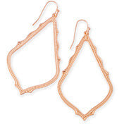 KENDRA SCOTT SOPHEE EARRINGS ~ Rosegold