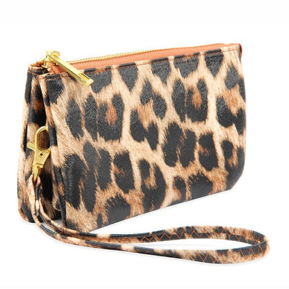 WRISTLET PURSE in LEOPARD