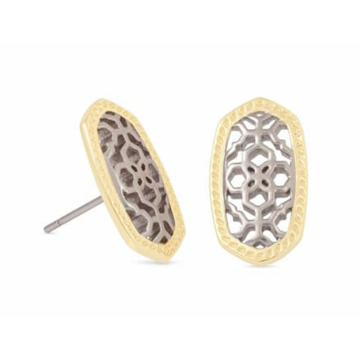 KENDRA SCOTT ELLIE STUD EARRINGS ~ FILIGREE