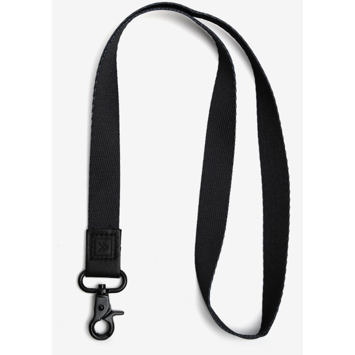 THREAD NECK LANYARD BLACK